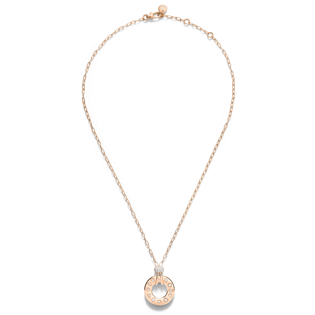 Pomellato Iconica collier roodgoud met diamant - PCC4041 O7WHR DB000 - #2 Pomellato Iconica collier roodgoud met diamant - PCC4041 O7WHR DB000 - #2