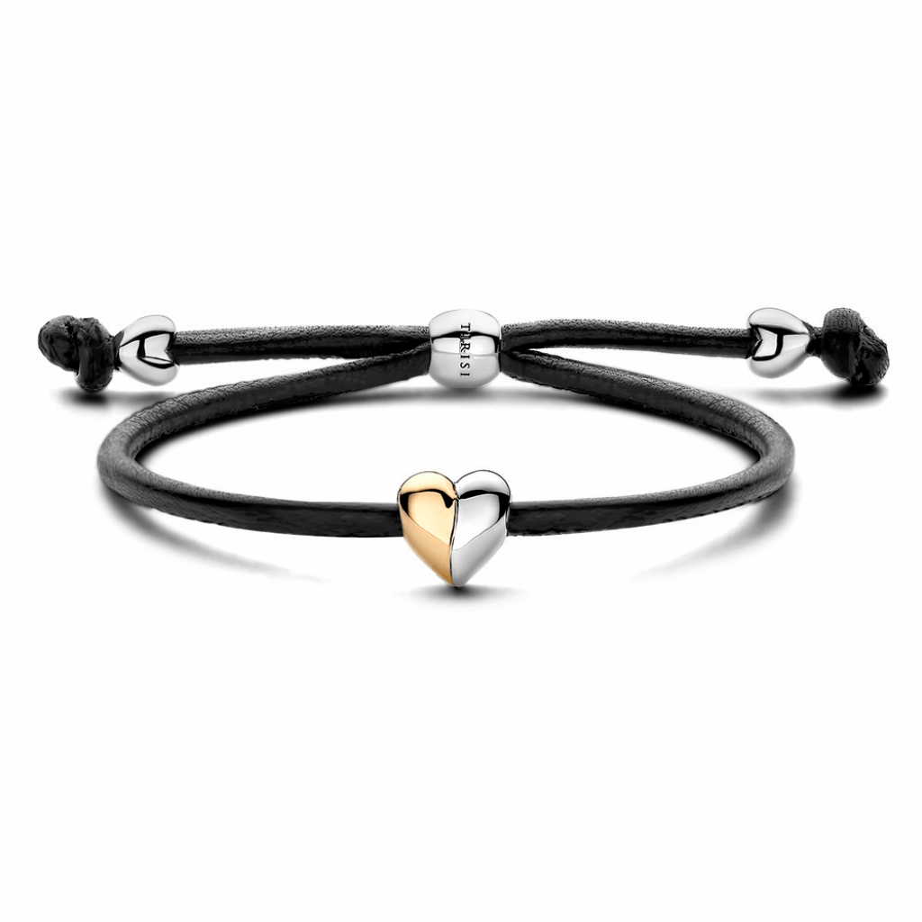 Tirisi Moda Hearts armband geelgoud - TM2234BL(2T) - #1 Tirisi Moda Hearts armband geelgoud - TM2234BL(2T) - #1