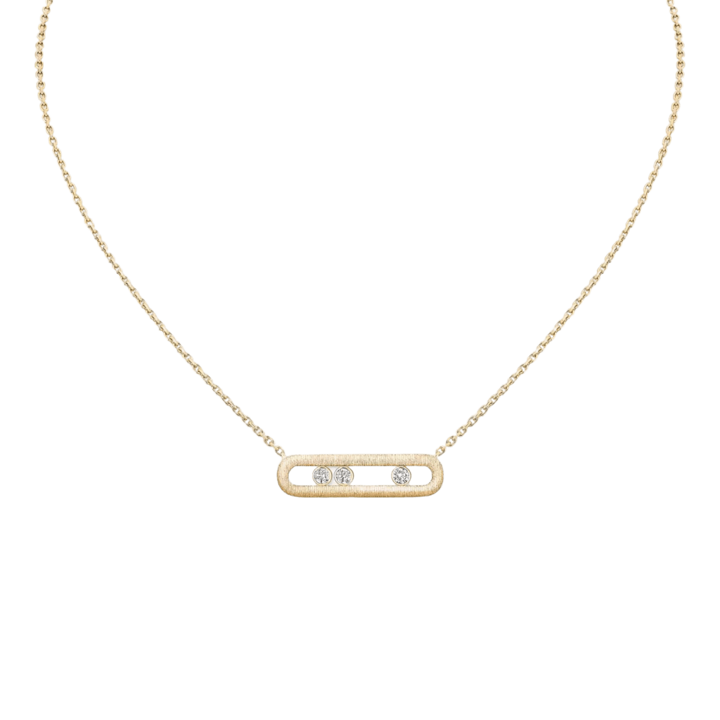 Messika Move Classic Cisele collier geelgoud met diamant - 14667-YG - #1 Messika Move Classic Cisele collier geelgoud met diamant - 14667-YG - #1