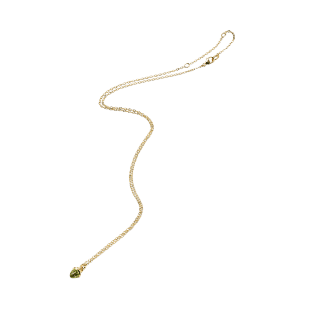Tamara Comolli Mikado collier geelgoud met peridoot - N-MM-Per-yg - #5 Tamara Comolli Mikado collier geelgoud met peridoot - N-MM-Per-yg - #5