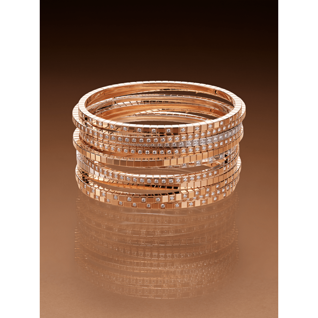 Chopard Ice Cube Mini armband geelgoud - 857702-0007 - #5