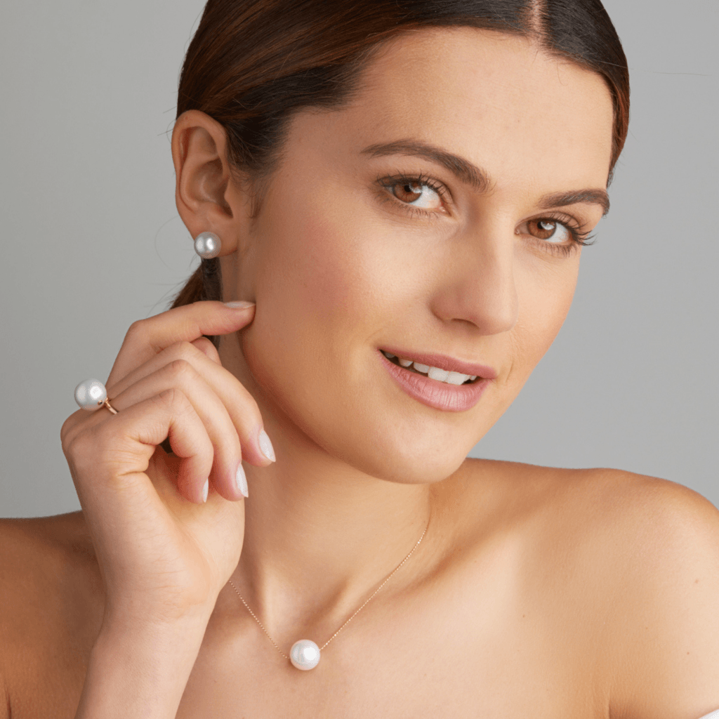 Yana Nesper Bubbles collier geelgoud met parel - FC118-7 - #3