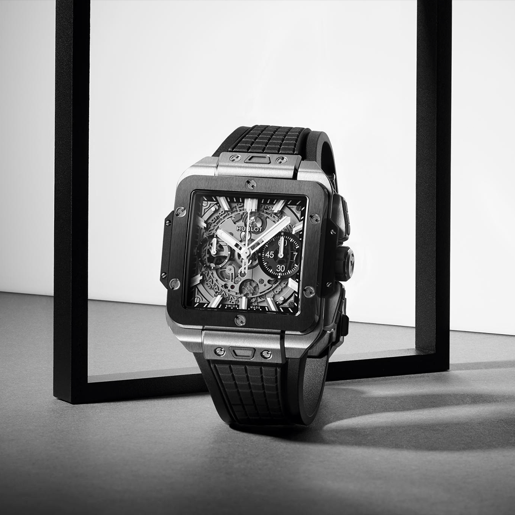 Hublot Square Bang Unico Titanium Ceramic 42mm - 821.NM.0170.RX - #6 Hublot Square Bang Unico Titanium Ceramic 42mm - 821.NM.0170.RX - #6
