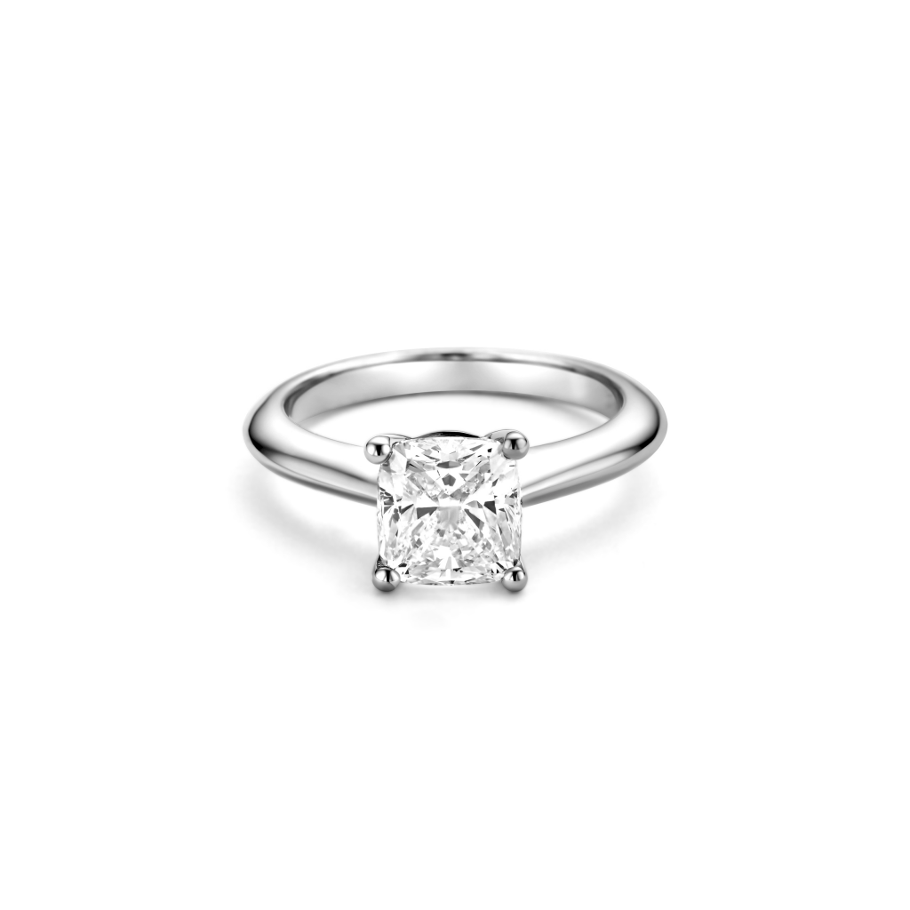 Schaap en Citroen Diamonds ring witgoud met diamant - #4 Schaap en Citroen Diamonds ring witgoud met diamant - #4