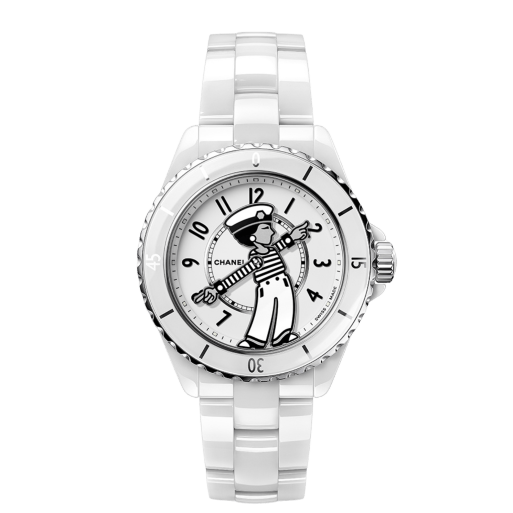 CHANEL J12 White La Pausa 38mm - H7481 - #1 CHANEL J12 White La Pausa 38mm - H7481 - #1