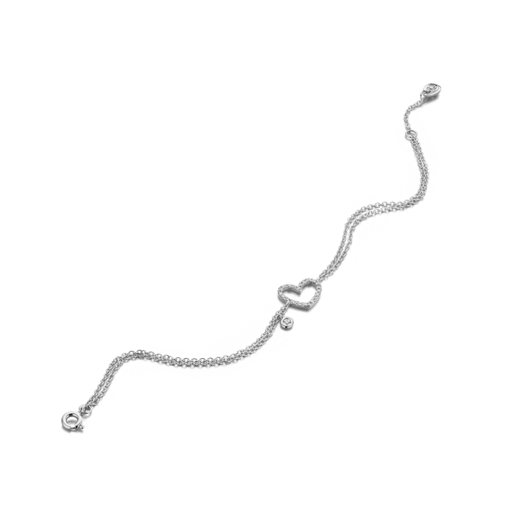Schaap en Citroen Diamonds armband witgoud met diamant - #1