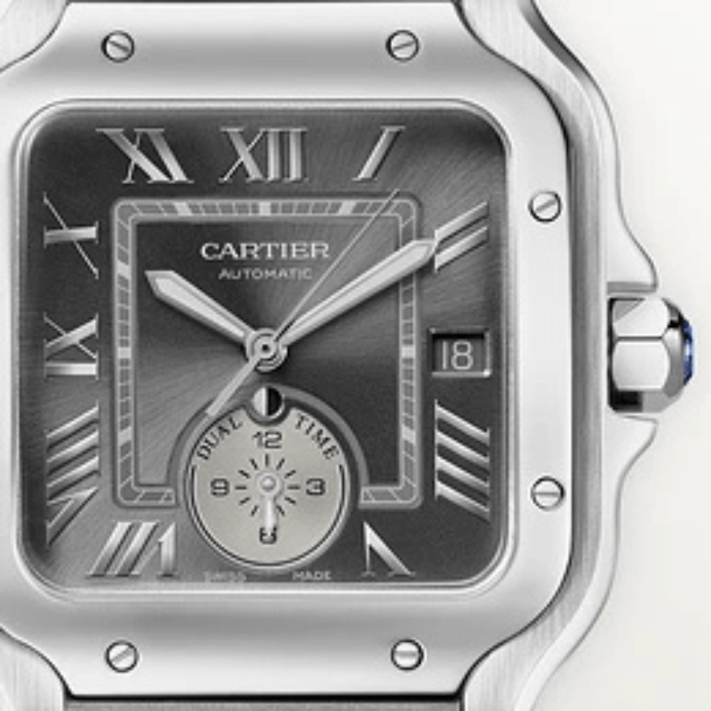Cartier Santos De Cartier Dual Time - WSSA0076 - #7 Cartier Santos De Cartier Dual Time - WSSA0076 - #7