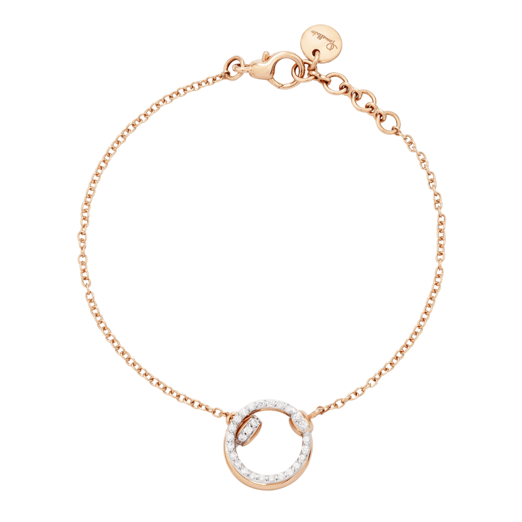 Pomellato Pomellato Together armband roodgoud met diamant - PBC5013 O7WHR DB000 - #1 Pomellato Pomellato Together armband roodgoud met diamant - PBC5013 O7WHR DB000 - #1