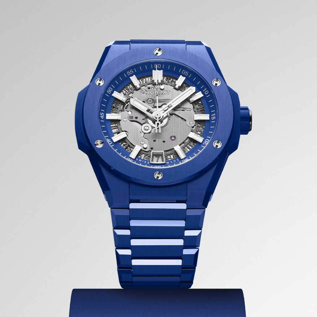Hublot Big Bang Integrated Blue Indigo Ceramic 40mm - 456.EX.5129.EX - #4