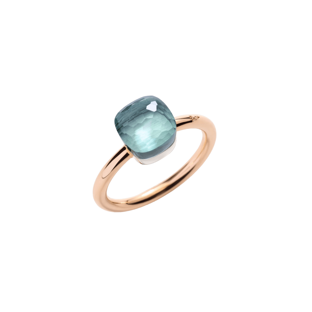 Pomellato Nudo Petit ring roodgoud met topaas - PAB4030 O6000 000OY - #1 Pomellato Nudo Petit ring roodgoud met topaas - PAB4030 O6000 000OY - #1
