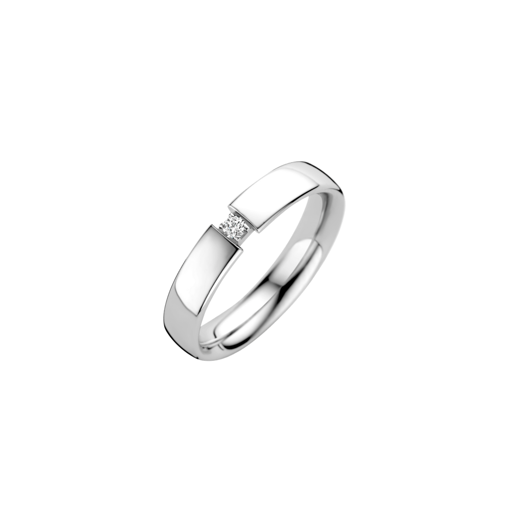 Trouwring Classic Love Collection witgoud - 241630 - #1 Trouwring Classic Love Collection witgoud - 241630 - #1