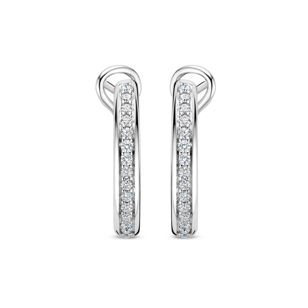 Schaap en Citroen Diamonds oorsieraad witgoud met diamant - #4 Schaap en Citroen Diamonds oorsieraad witgoud met diamant - #4