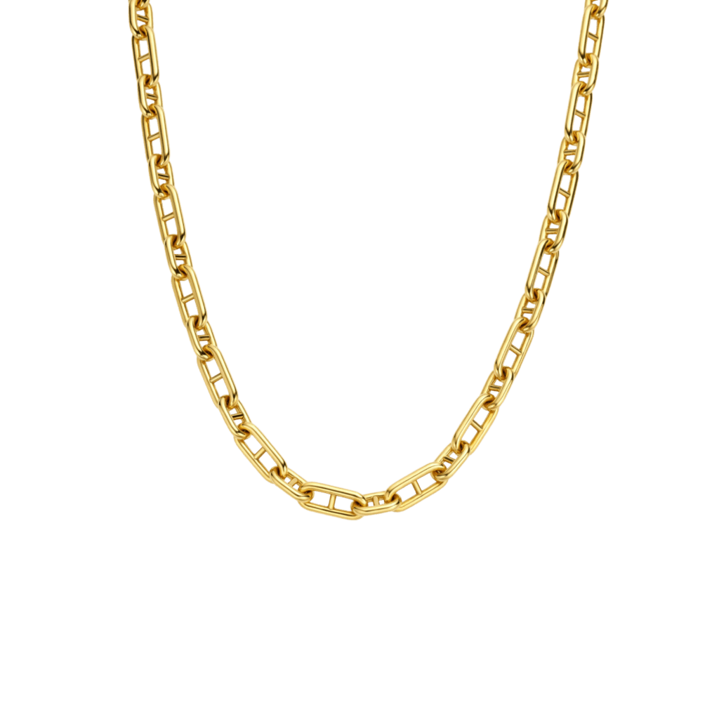 Schaap en Citroen Essentials collier geelgoud met amethist - #1 Schaap en Citroen Essentials collier geelgoud met amethist - #1
