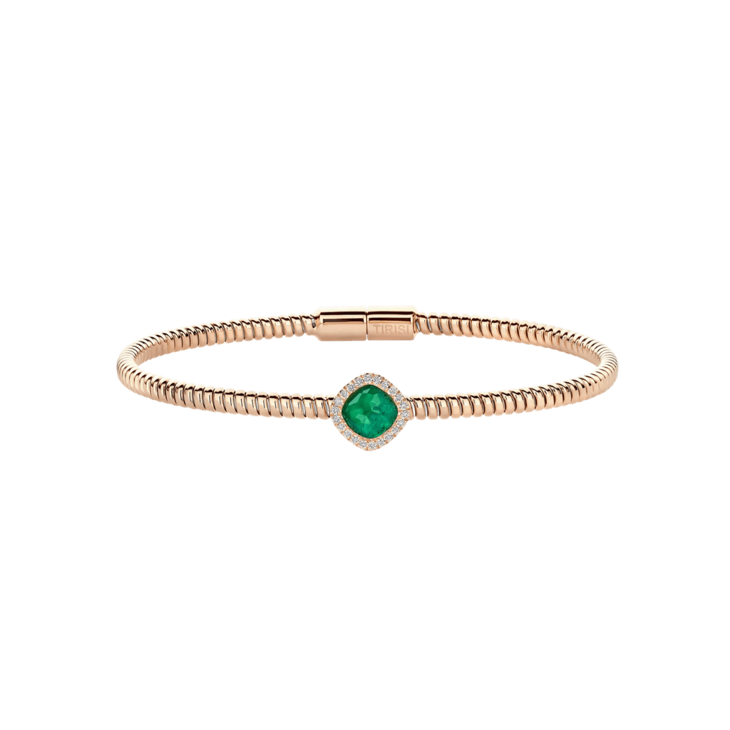 Tirisi Jewelry Milano Sweeties armband roodgoud met diamant - TB2208EMP - #1 Tirisi Jewelry Milano Sweeties armband roodgoud met diamant - TB2208EMP - #1