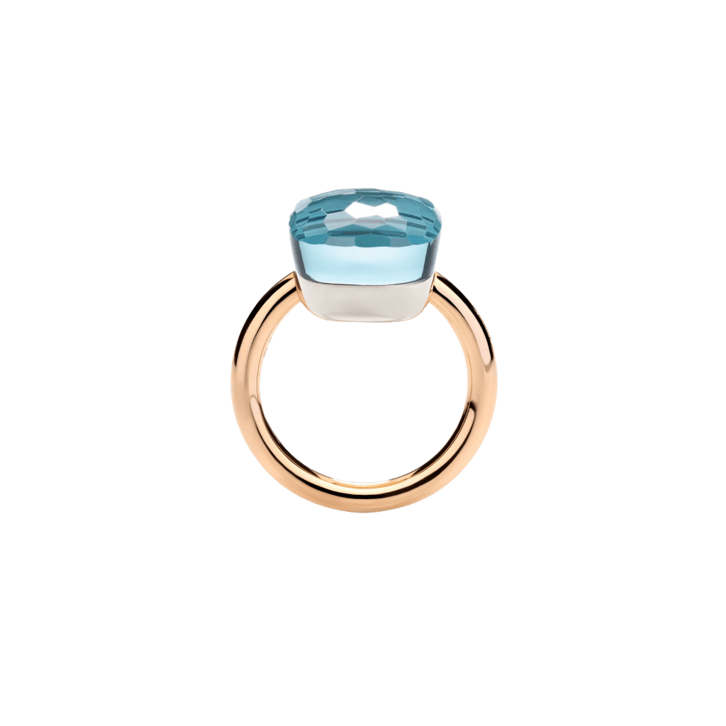 Pomellato Nudo Grande ring roodgoud met topaas - PAB2010 O6000 000OY - #4 Pomellato Nudo Grande ring roodgoud met topaas - PAB2010 O6000 000OY - #4