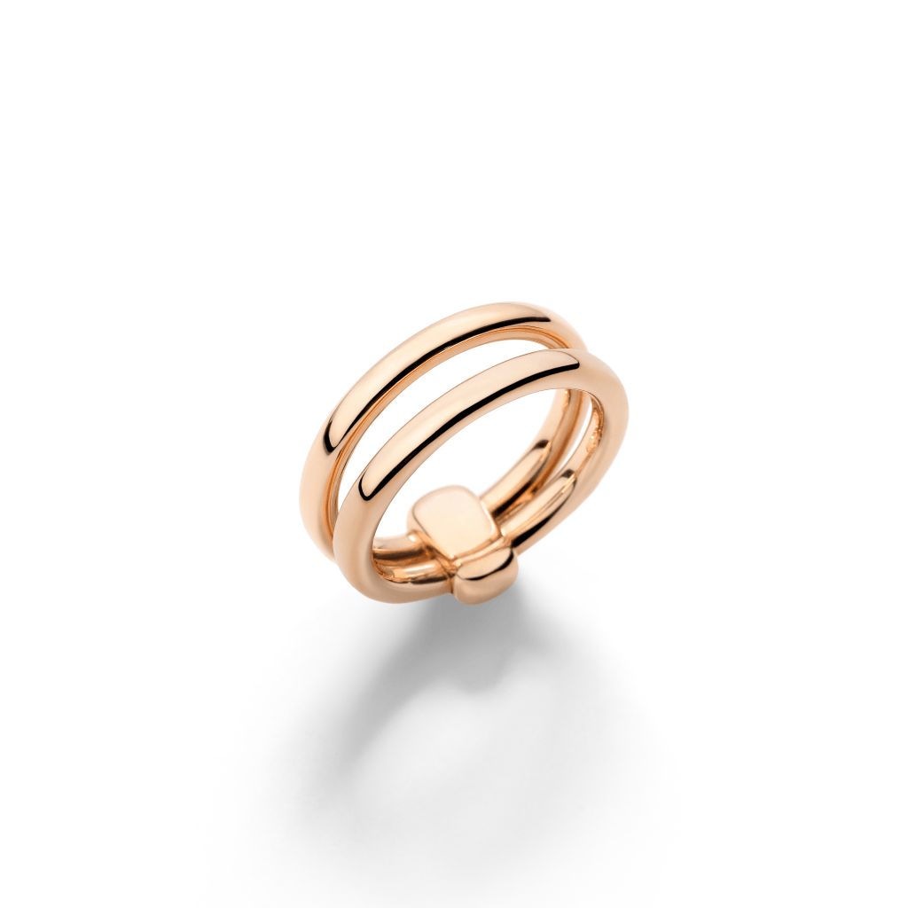 Pomellato Pomellato Together ring roodgoud met diamant - PAC4012 O7WHR DB000 - #4 Pomellato Pomellato Together ring roodgoud met diamant - PAC4012 O7WHR DB000 - #4