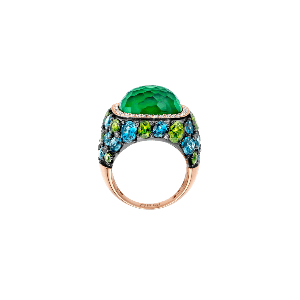 Tirisi Jewelry Doha ring roodgoud met kwarts - TR9408EMP - #3