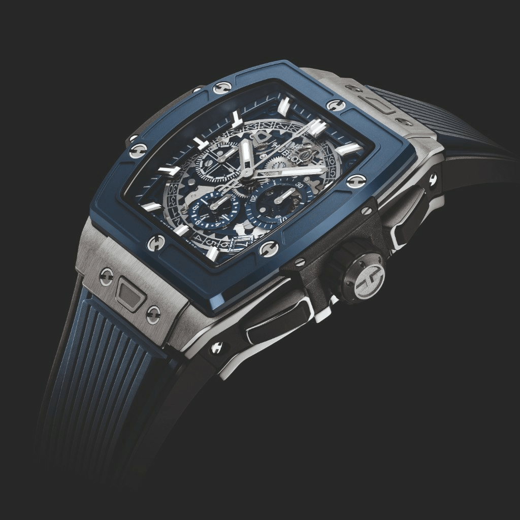 Hublot Spirit Of Big Bang Titanium Blue 42mm - 642.NL.7170.RX - #6 Hublot Spirit Of Big Bang Titanium Blue 42mm - 642.NL.7170.RX - #6