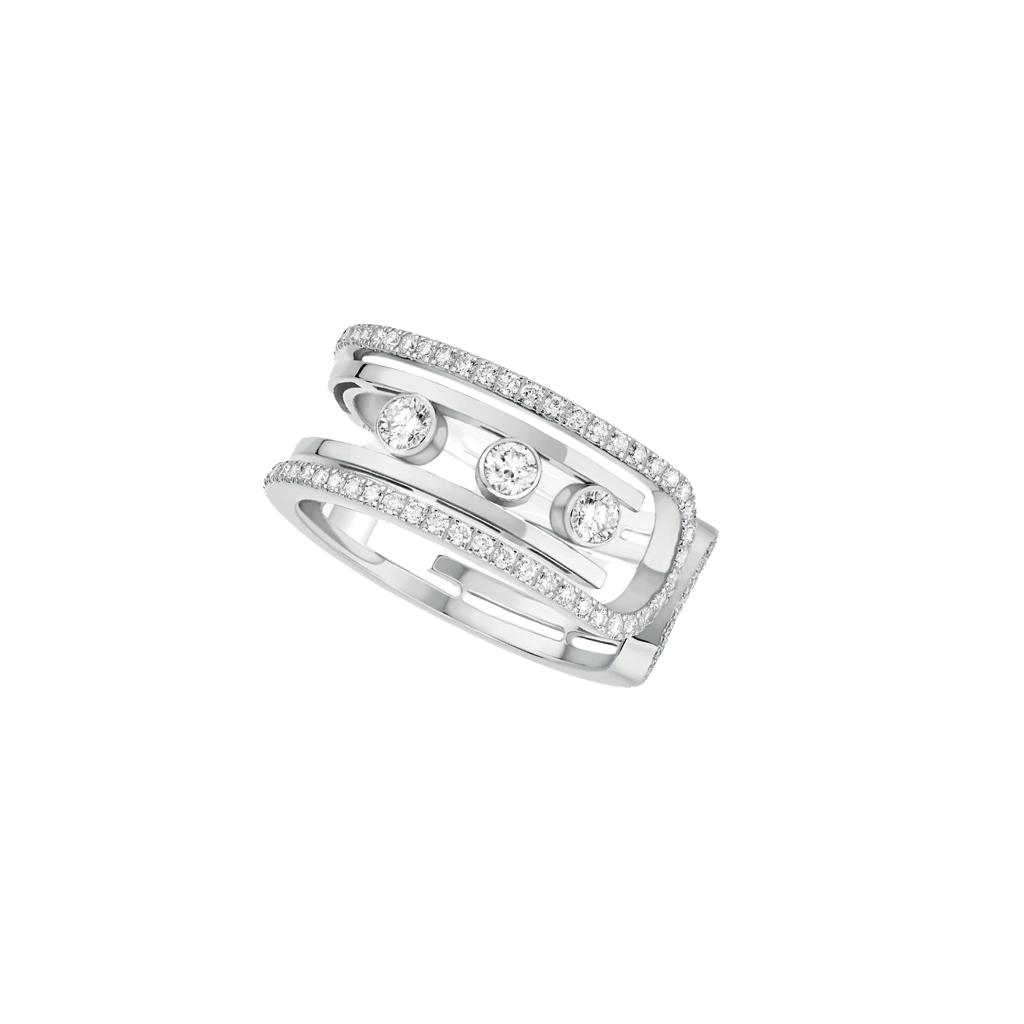 Messika Move 10th ring witgoud met diamant - 11955-WG - #2 Messika Move 10th ring witgoud met diamant - 11955-WG - #2