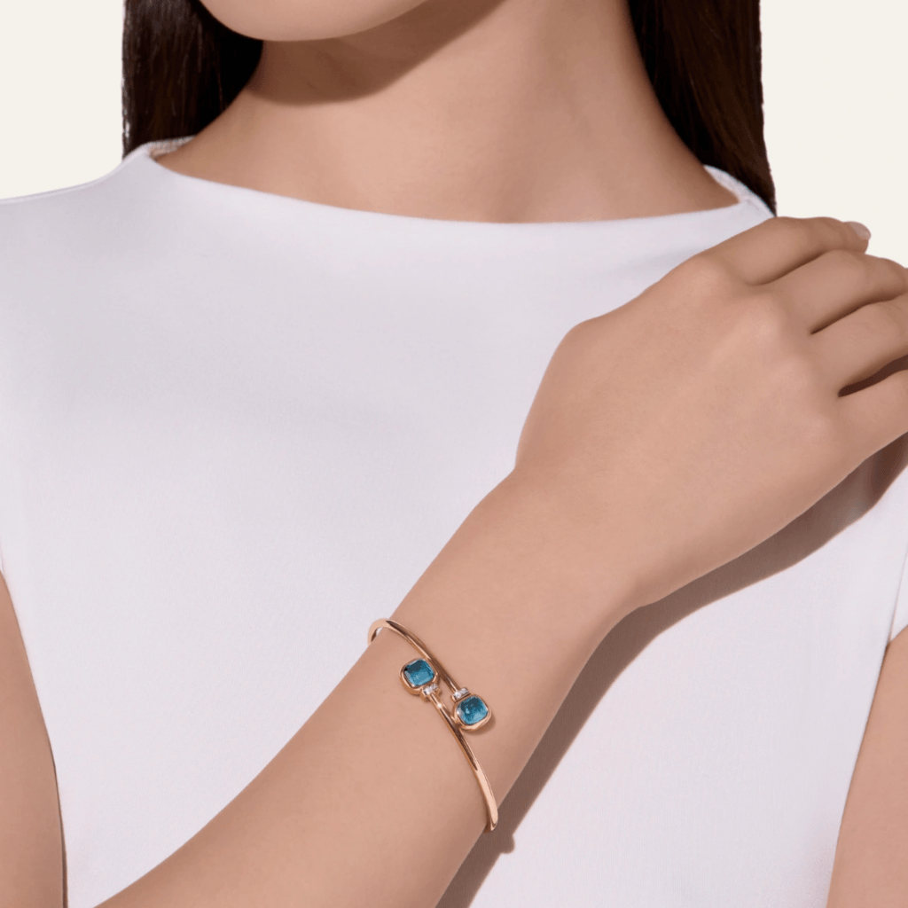 Pomellato Nudo Mini armband roodgoud met diamant - PBC5020 O6WHR DB0TL - #6 Pomellato Nudo Mini armband roodgoud met diamant - PBC5020 O6WHR DB0TL - #6