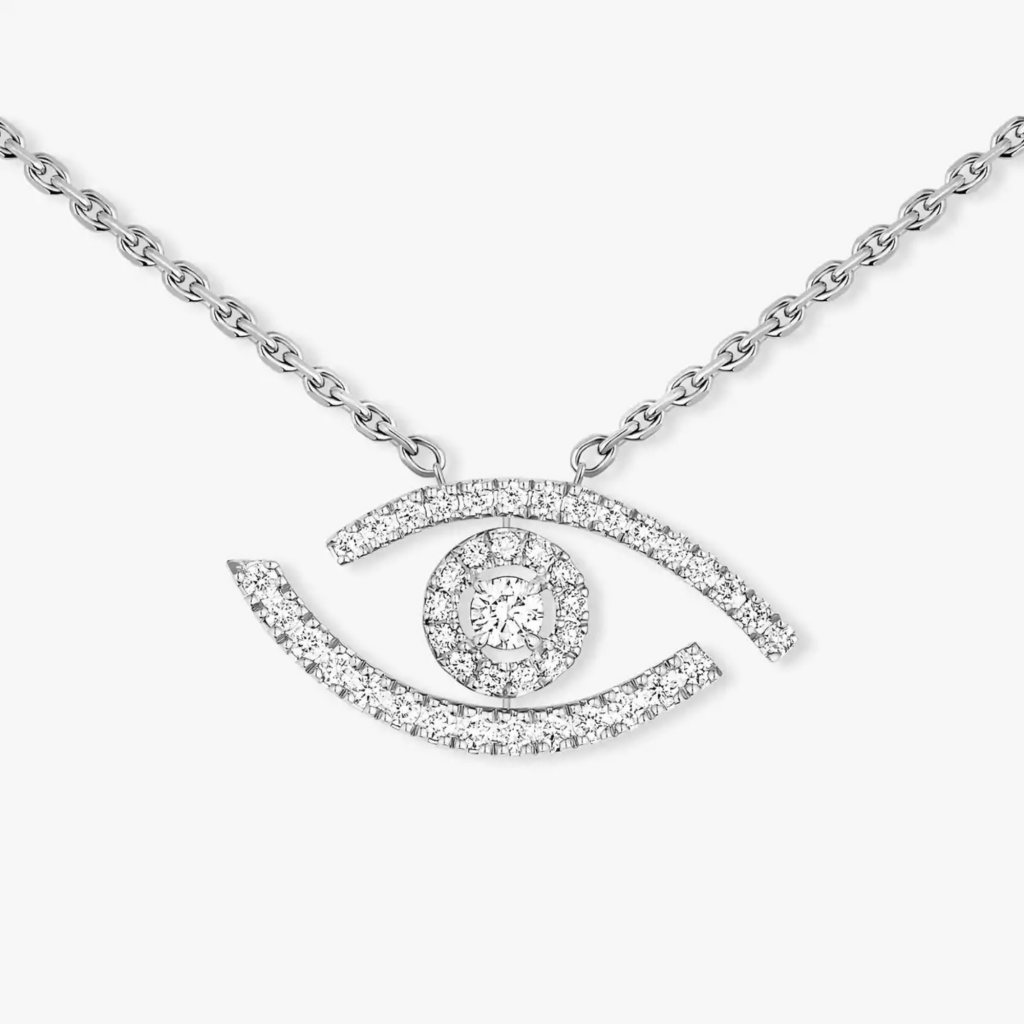 Messika Lucky Move collier witgoud met diamant - 7525-WG - #2 Messika Lucky Move collier witgoud met diamant - 7525-WG - #2
