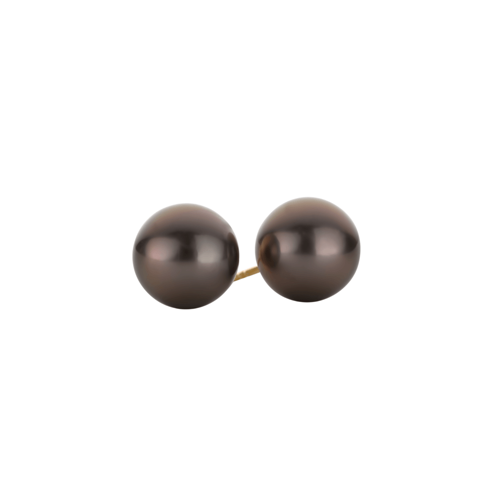 Schaap en Citroen Pearls oorsieraad roodgoud met parel - #1 Schaap en Citroen Pearls oorsieraad roodgoud met parel - #1