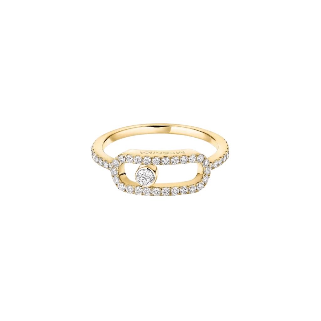 Messika Move Uno ring geelgoud met diamant - 12113-YG - #3 Messika Move Uno ring geelgoud met diamant - 12113-YG - #3