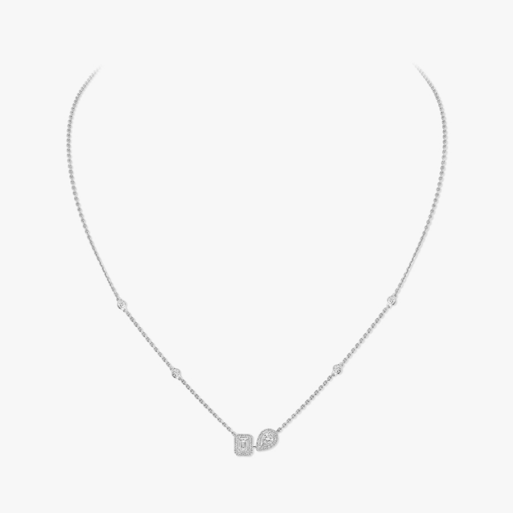 Messika My Twin collier witgoud met diamant - 14534-WG - #4 Messika My Twin collier witgoud met diamant - 14534-WG - #4