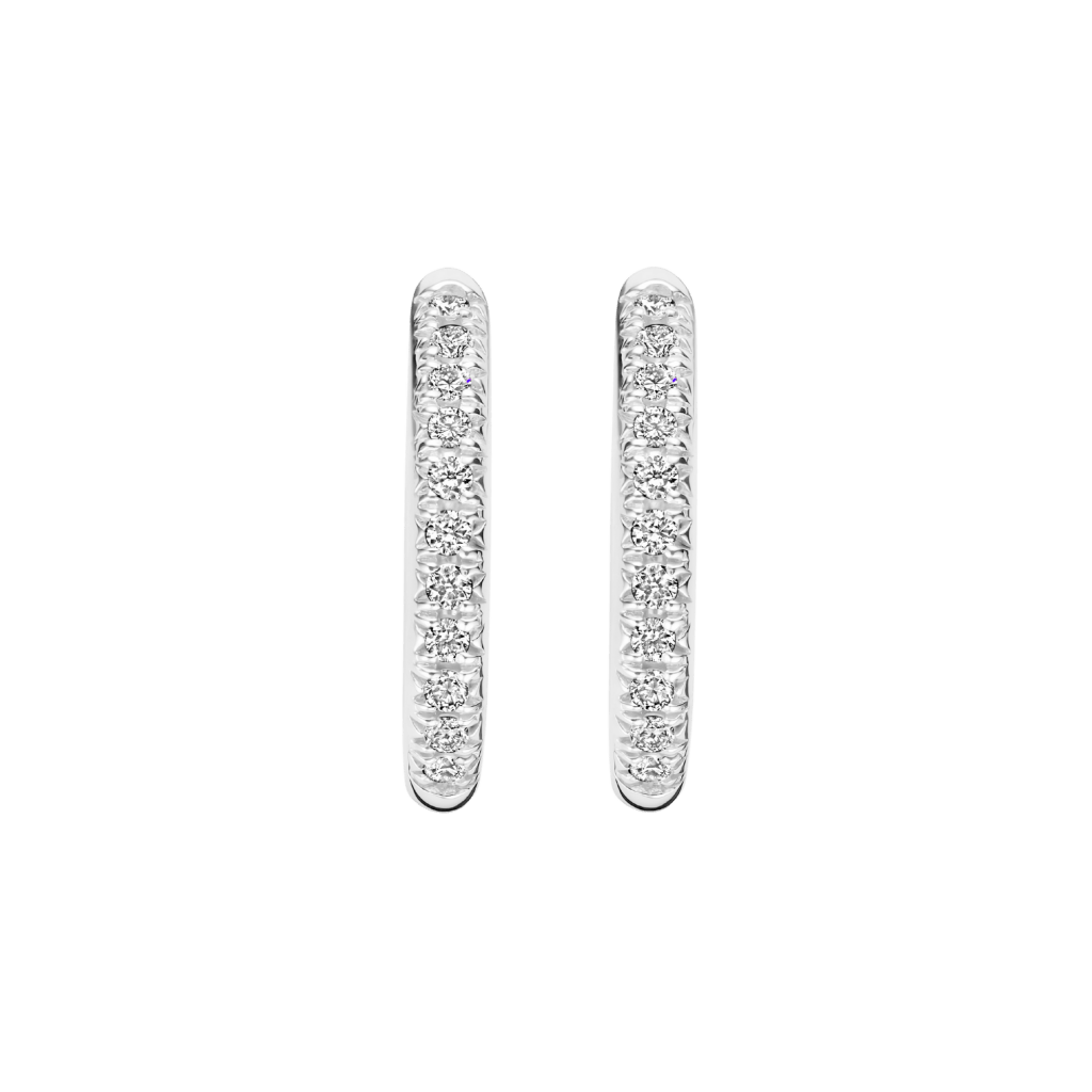 Schaap en Citroen Diamonds oorsieraad witgoud met diamant - #1 Schaap en Citroen Diamonds oorsieraad witgoud met diamant - #1