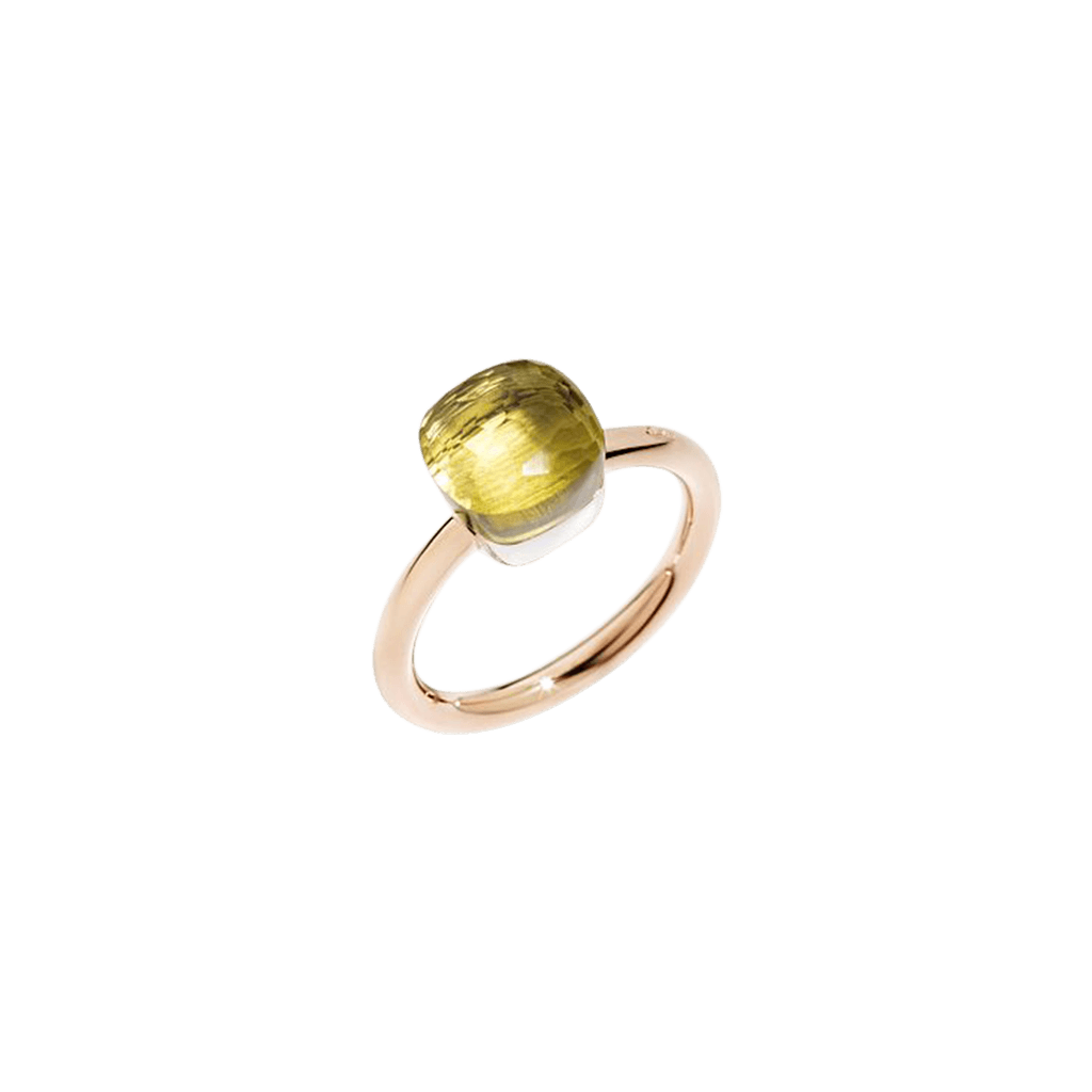 Pomellato Nudo Petit ring roodgoud met kwarts - PAB4030 O6000 000QL - #2 Pomellato Nudo Petit ring roodgoud met kwarts - PAB4030 O6000 000QL - #2