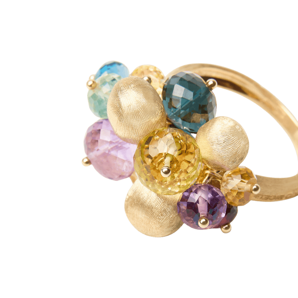 Marco Bicego Africa ring geelgoud met diversen kleurstenen - AB603-MIX02 - #4