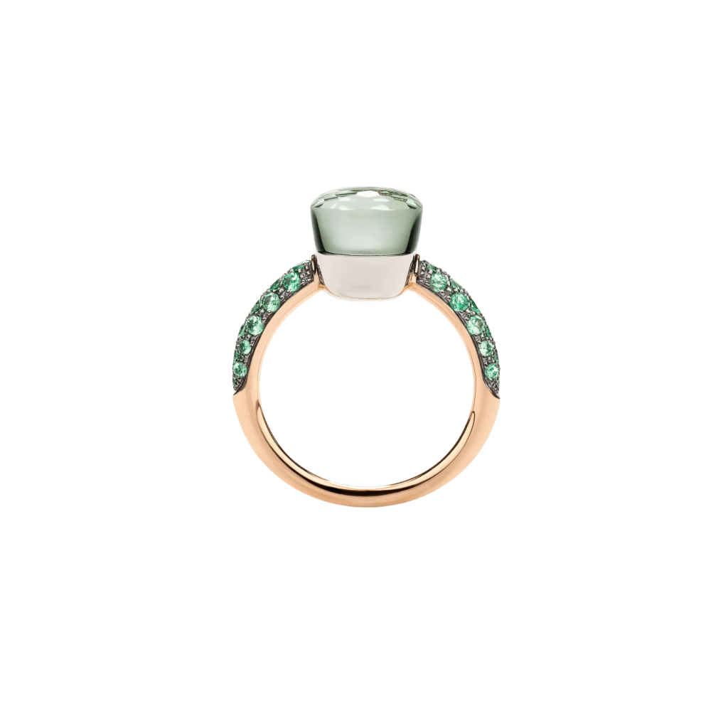 Pomellato Nudo Petit ring roodgoud met malachiet - PAC3000 O6BKR TZMPA - #3