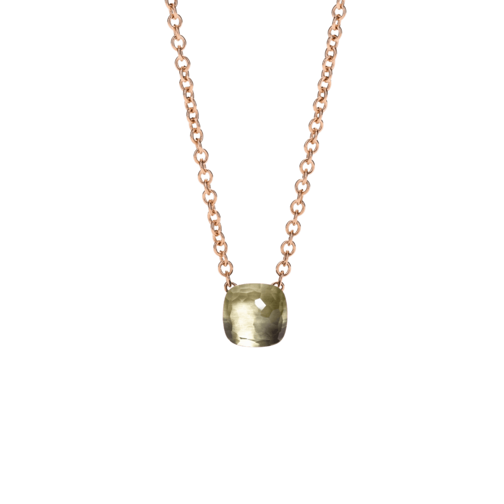 Pomellato Nudo collier roodgoud met prasioliet - PCB6010 O6000 000PA - #2 Pomellato Nudo collier roodgoud met prasioliet - PCB6010 O6000 000PA - #2