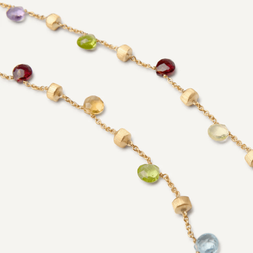 Marco Bicego Paradise collier geelgoud met diversen kleurstenen - CB765-E MIX01 - #4 Marco Bicego Paradise collier geelgoud met diversen kleurstenen - CB765-E MIX01 - #4