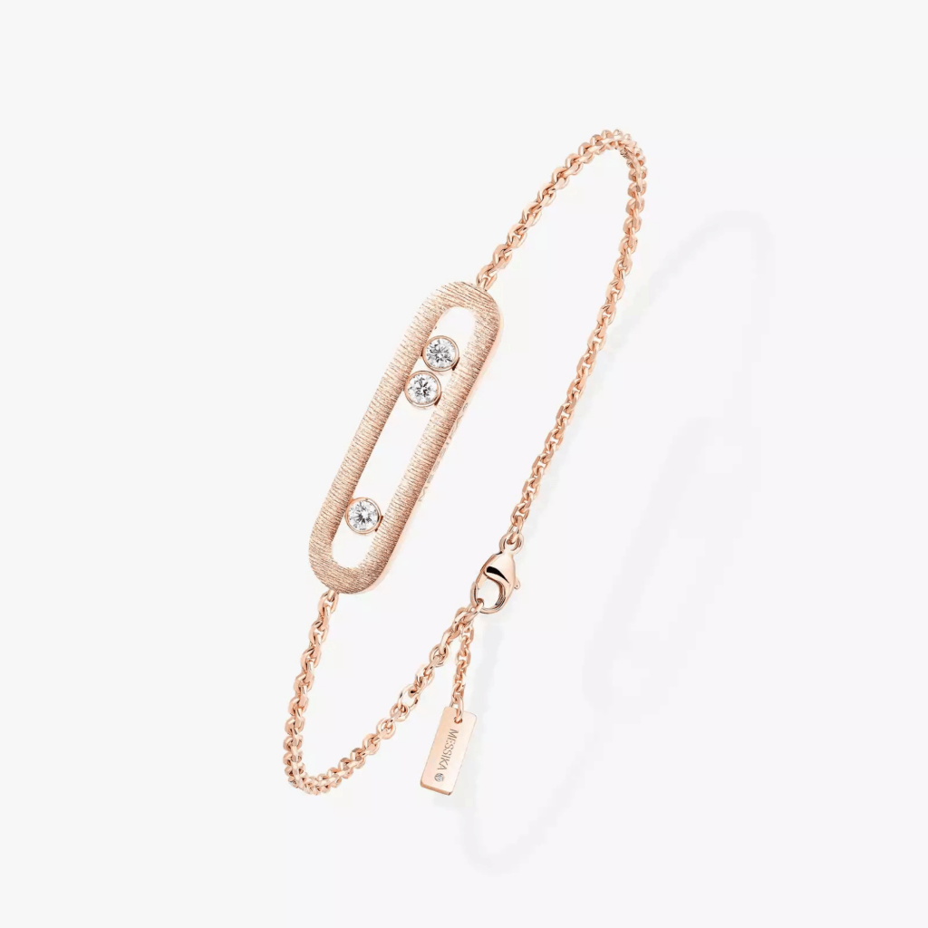 Messika Move Classic Cisele armband roodgoud met diamant - 14586-PG - #2
