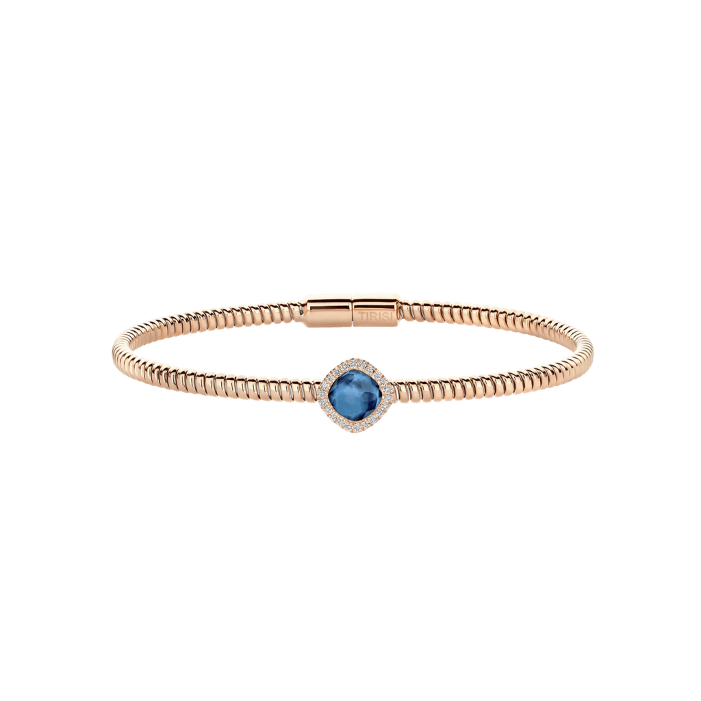 Tirisi Jewelry Milano Sweeties armband roodgoud met diamant - TB2208LBTP - #1 Tirisi Jewelry Milano Sweeties armband roodgoud met diamant - TB2208LBTP - #1