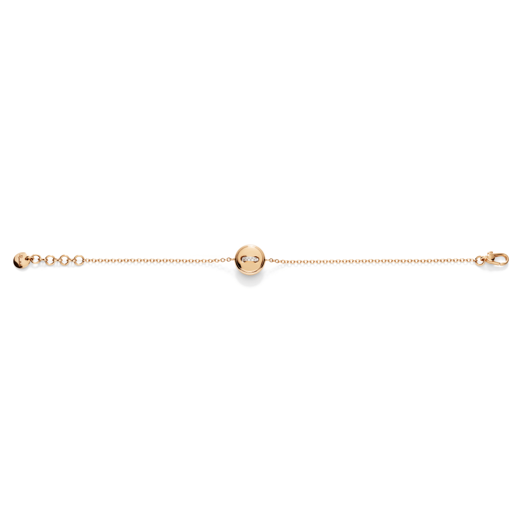 Pomellato Pom Pom Dot armband roodgoud met diamant - PBC5030 O7WHR DB0TU - #3 Pomellato Pom Pom Dot armband roodgoud met diamant - PBC5030 O7WHR DB0TU - #3