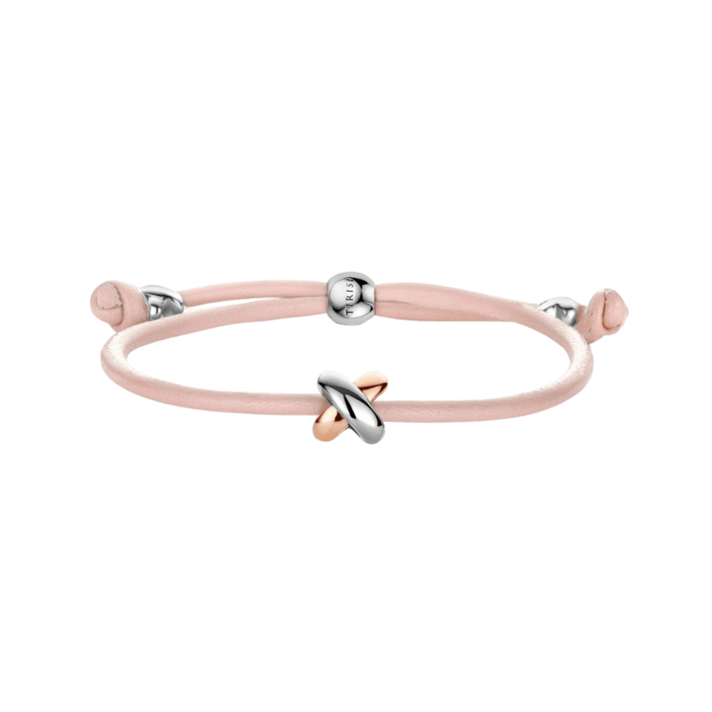 Tirisi Moda Kisses armband geelgoud - TM2130RD(2P) - #1 Tirisi Moda Kisses armband geelgoud - TM2130RD(2P) - #1