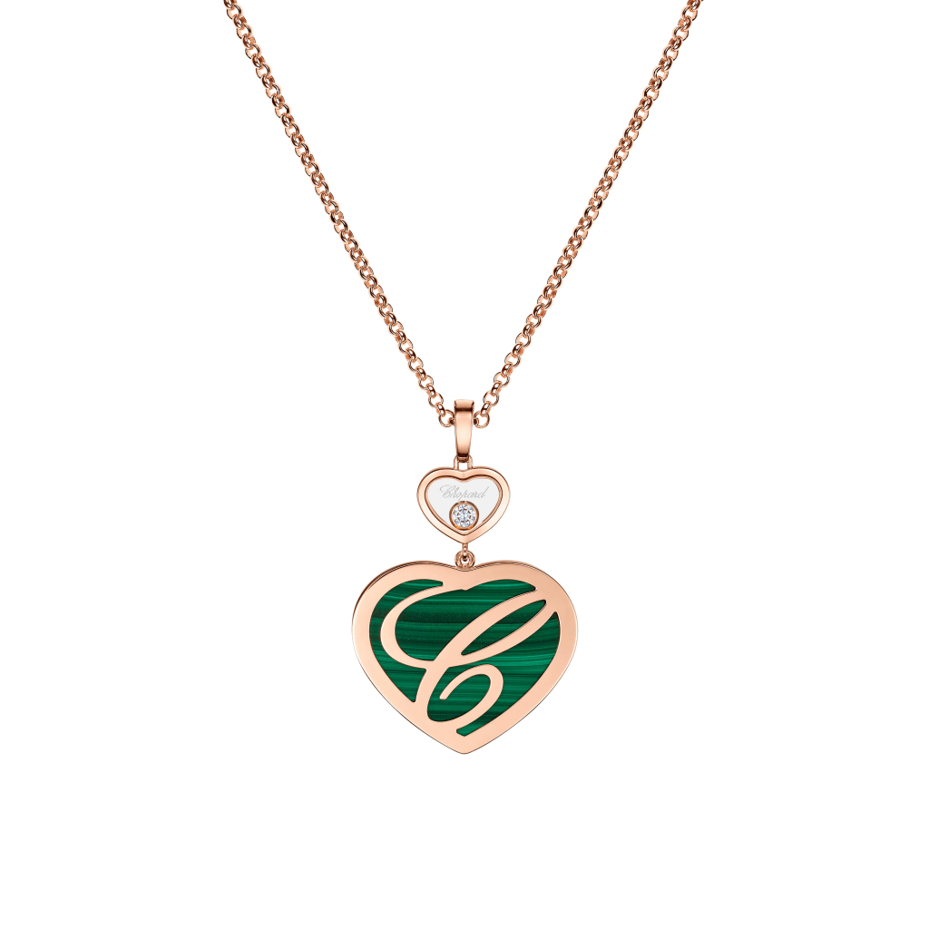 Chopard Happy Diamonds Happy Hearts collier roodgoud met diamant - 79A075-5151 - #4