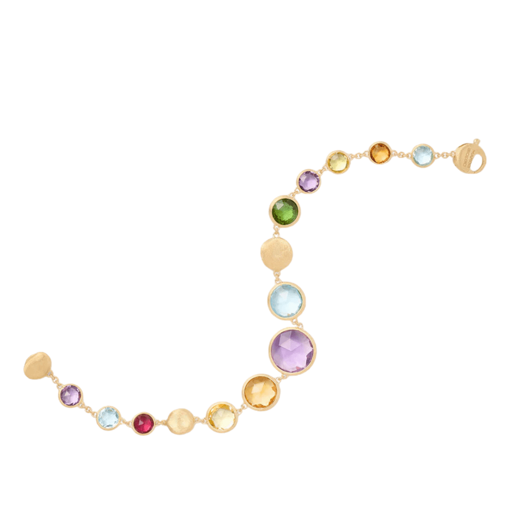 Marco Bicego Jaipur armband geelgoud met diversen kleurstenen - BB2160-MIX01 - #2 Marco Bicego Jaipur armband geelgoud met diversen kleurstenen - BB2160-MIX01 - #2