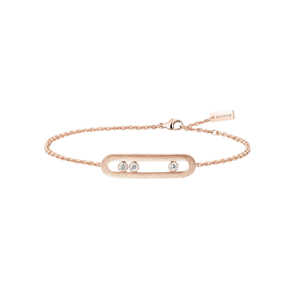 Messika Move Classic Cisele armband roodgoud met diamant - 14586-PG - #1