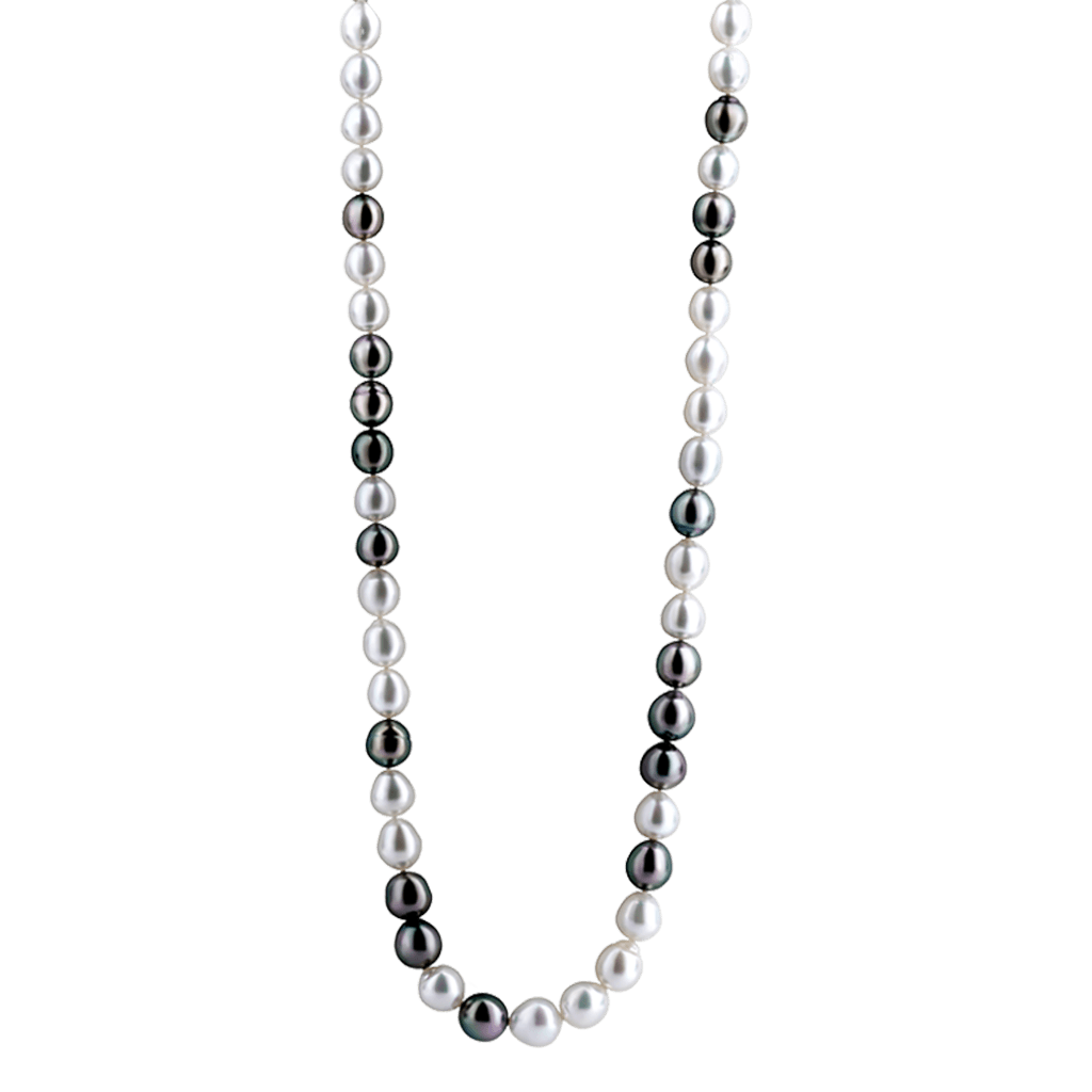 Schoeffel Pearls collier witgoud met parel - 120x145/TCP/SCP - #1 Schoeffel Pearls collier witgoud met parel - 120x145/TCP/SCP - #1