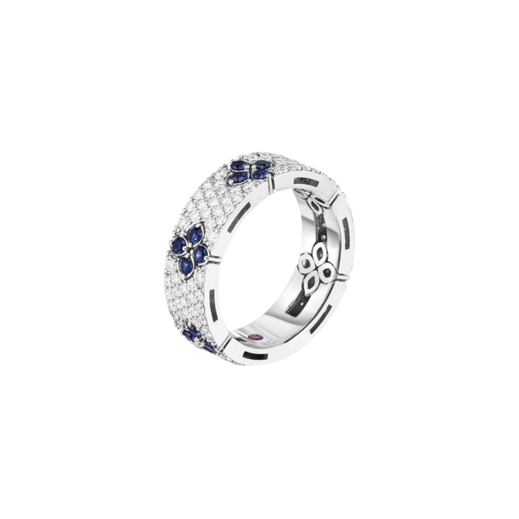 Roberto Coin Love In Verona ring witgoud met diamant - ADZ888RI2044 - #1 Roberto Coin Love In Verona ring witgoud met diamant - ADZ888RI2044 - #1