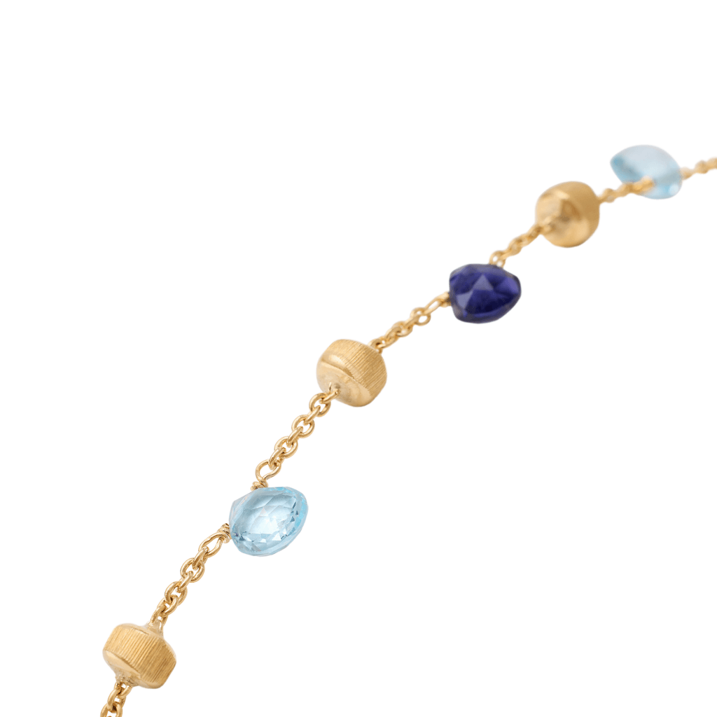 Marco Bicego Paradise armband geelgoud met diversen kleurstenen - BB765-MIX240 - #2 Marco Bicego Paradise armband geelgoud met diversen kleurstenen - BB765-MIX240 - #2