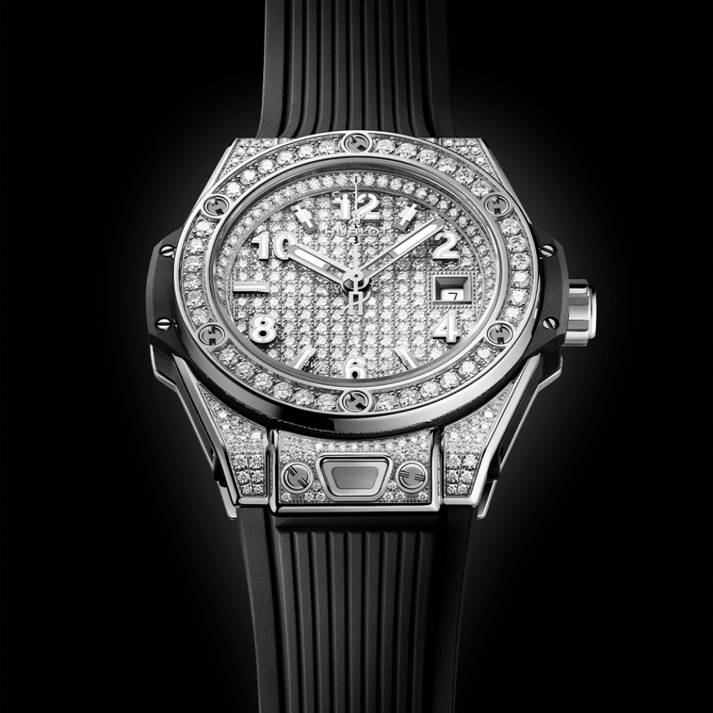 Hublot Big Bang One Click Steel Full Pavé 33mm - 485.SX.9000.RX.1604 - #4 Hublot Big Bang One Click Steel Full Pavé 33mm - 485.SX.9000.RX.1604 - #4