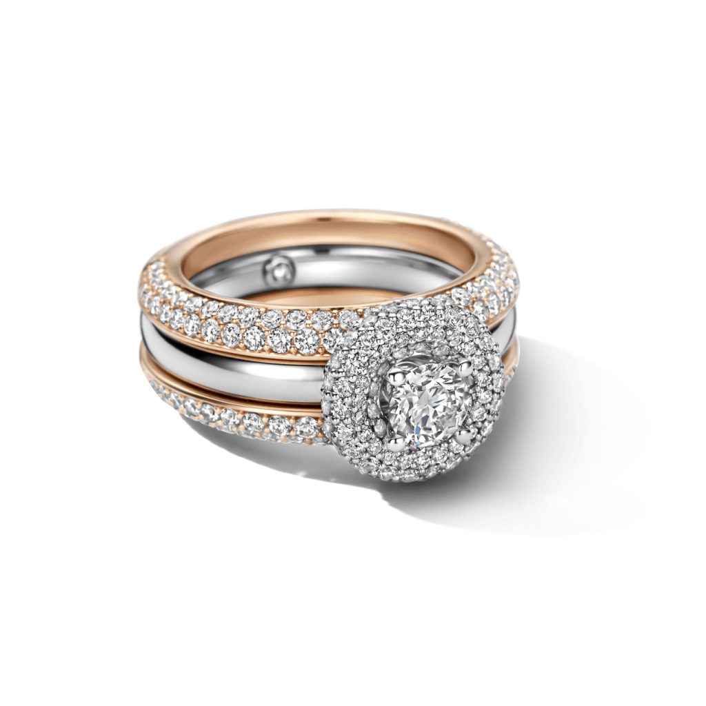 Schaap en Citroen Diamonds ring roodgoud met diamant - #12 Schaap en Citroen Diamonds ring roodgoud met diamant - #12