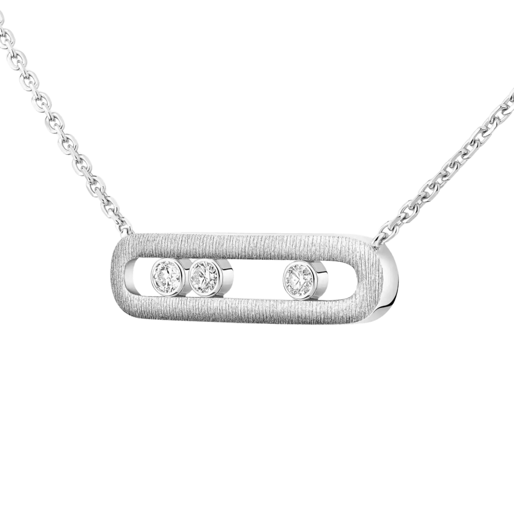 Messika Move Classic Cisele collier witgoud met diamant - 14667-WG - #3 Messika Move Classic Cisele collier witgoud met diamant - 14667-WG - #3