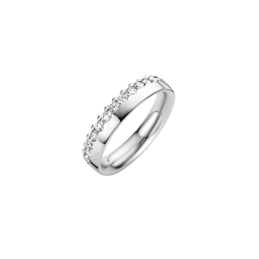Trouwring Classic Love Collection witgoud - 246734 - #1