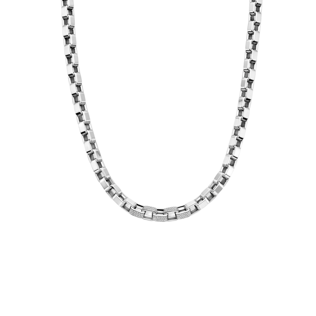 Schaap en Citroen Diamonds collier witgoud met diamant - #1 Schaap en Citroen Diamonds collier witgoud met diamant - #1