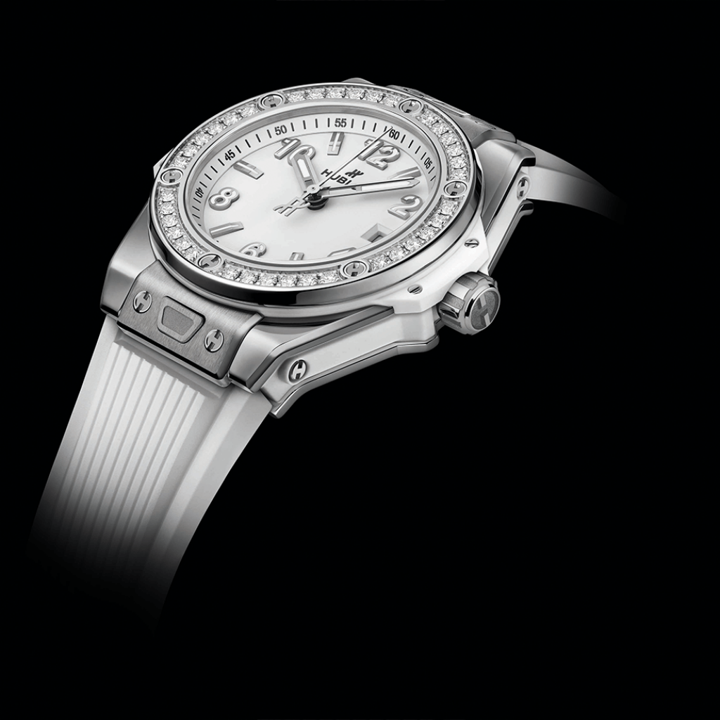 Hublot Big Bang One Click Steel White Diamonds 33mm - 485.SE.2010.RW.1204 - #4 Hublot Big Bang One Click Steel White Diamonds 33mm - 485.SE.2010.RW.1204 - #4